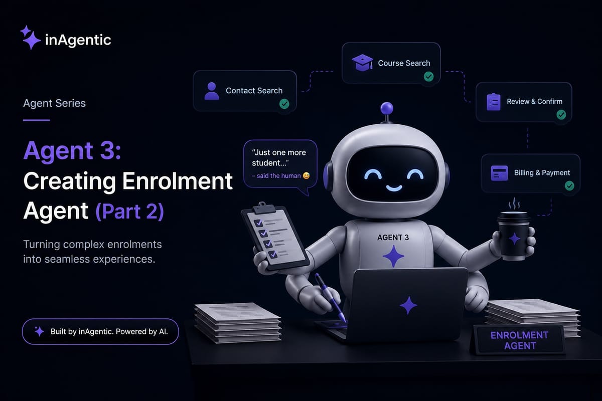 Agent 3: Creating enrolment agent (Part 2)