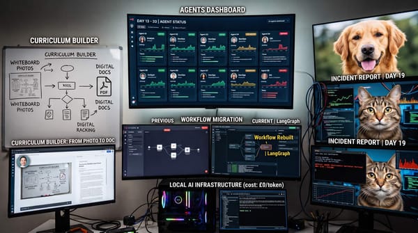 Nine Agents, Two LangGraph Pipelines, and One Bug That Wiped Our Secrets
